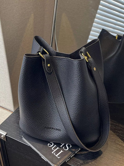 Solid Color Tote Bag
