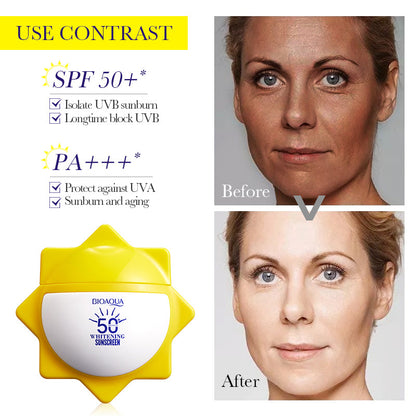 BIOAOUA Whitening Sunscreen Lotion SPF50 PA 40g