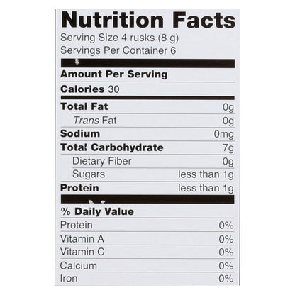 Baby Mum Mum Baby Teething Rice Rusk Apple And Pumpkin Flavored Rice Snack  - Case Of 6 - 1.76 Oz