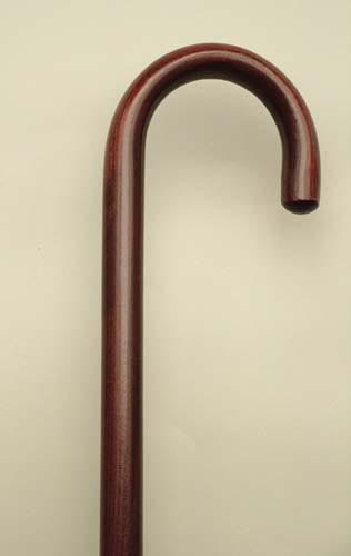 Mahogany Wood Cane - 7/8 x 36 Inch - Water Resistant, 300 lb Capacity