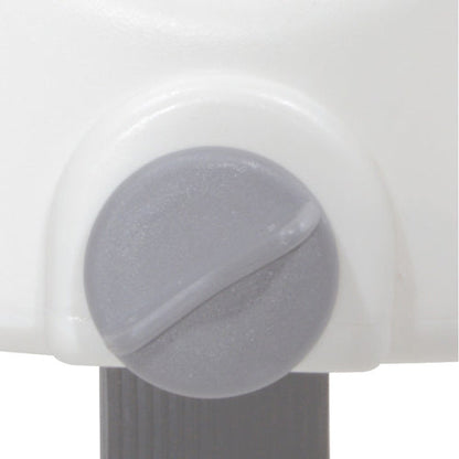 Raised Toilet Seat with Lock - 4.5 Inch Height, Fits Elongated Toilets - 300 lb Capacity