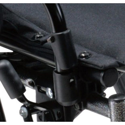 K3 Lightweight 20" Wheelchair with Detachable Desk Arms & Swing-Away Footrests - Cruiser III