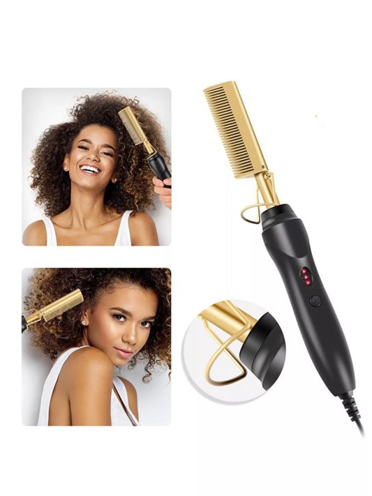 Heated Hair Straightening Comb