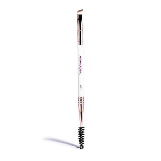Pro Antimicrobial Dual Angled + Spoolie Brush U11