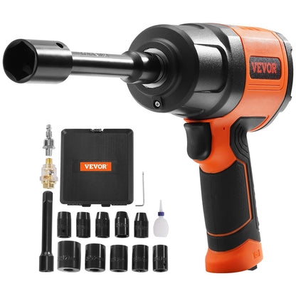 VEVOR Air Impact Wrench  Square Drive 1400ft-lb Nut-busting Torque 90-120PSI