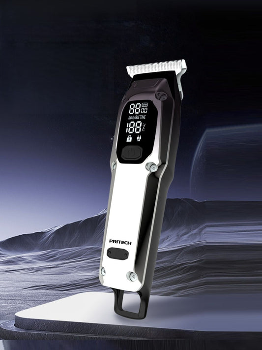 Cordless Hair Clipper with LED Display