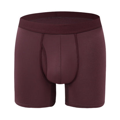Extended Men's Underwear Bamboo Fiber Sports Breathable Mid Waist