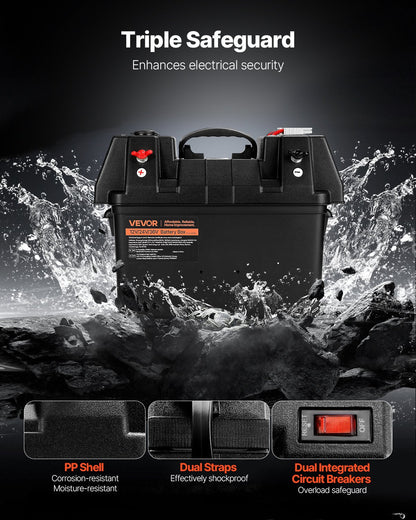 Battery Box Group 24/31 Smart Battery Box 12V/24V/36V For Trolling Motor