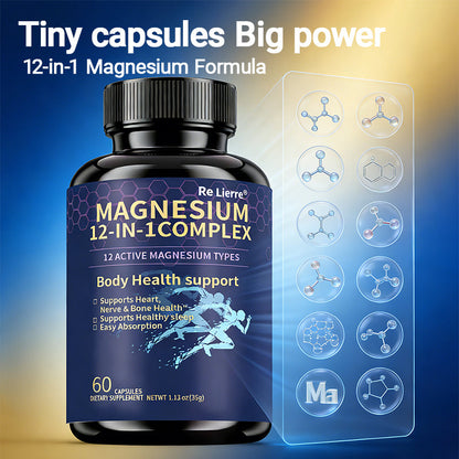 12-in-1 Lithium Glycine Capsules