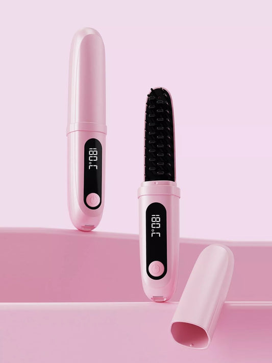 Portable Heated Straightening Comb