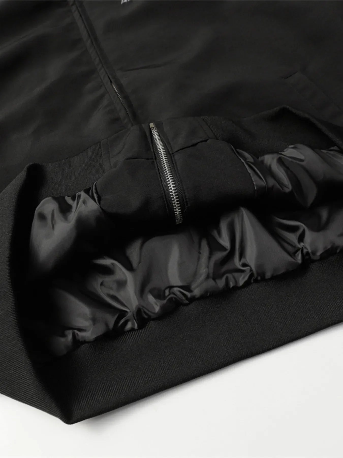 Men's Star Pattern Zip-Up Jacket