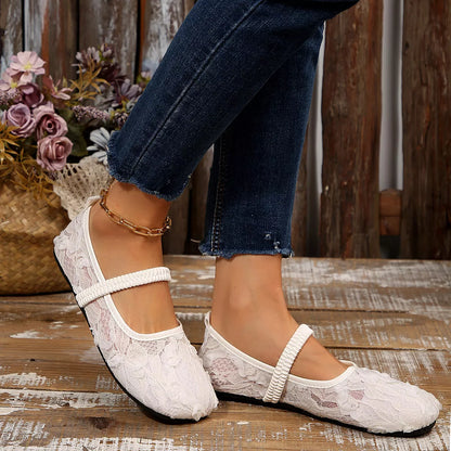 Round Toe Flats Slip-Ons