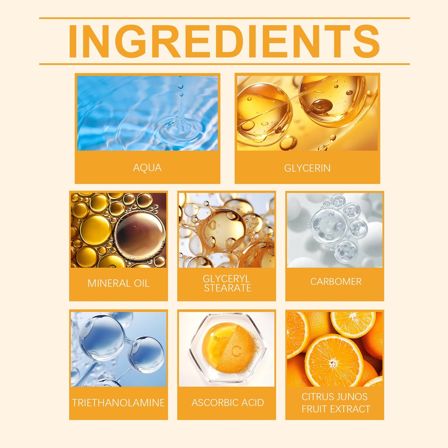 Jaysuing Vitamin C Face Cream Moisturizes, Hydrates, Brightening And Darkening Skin With Fruit Fragrance And Vitamin C Face Cream