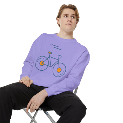 SW-063ML-24 Unisex Warm Garment-Dyed Sweatshirt