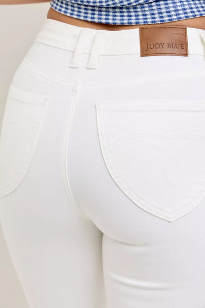 Judy Blue High-Waisted Tummy Control Flare Jeans