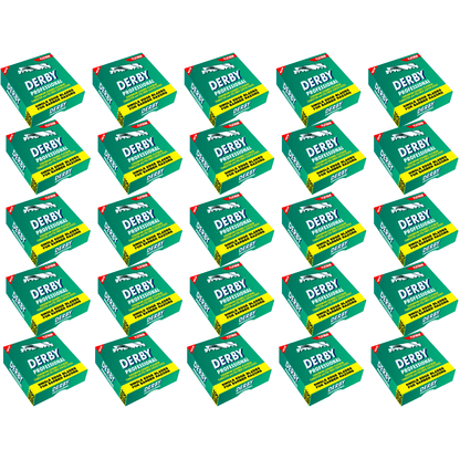 Derby Prof Single Edge Razor Blades 100ct