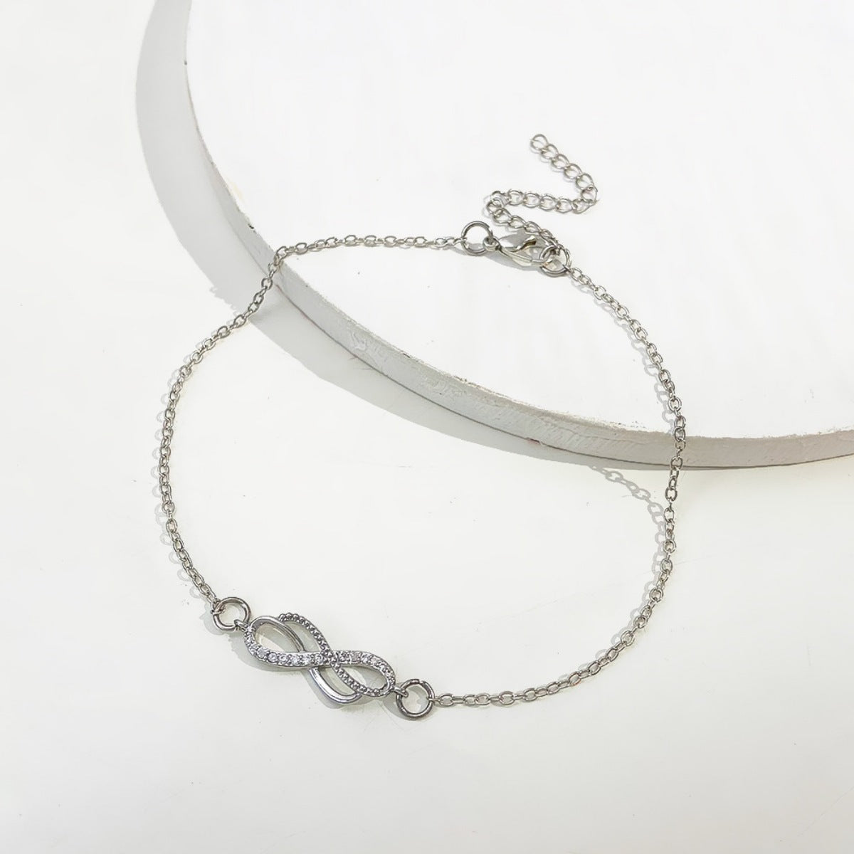 Infinity Knot Charm Bracelet