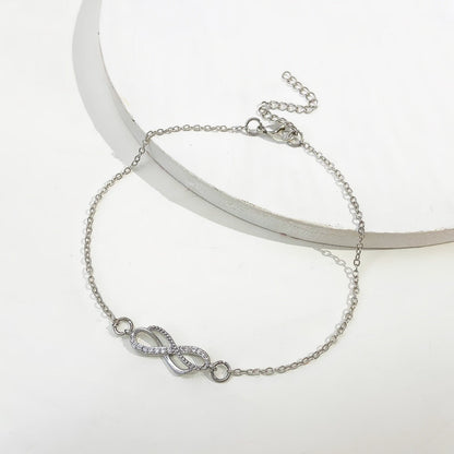 Infinity Knot Charm Bracelet