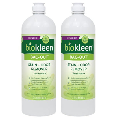 Biokleen Bac Out Pet Stain & Odor Remover 4-Pack 32 Fl Oz Bottles