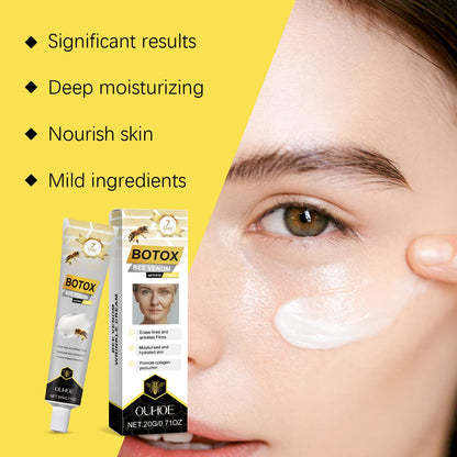 OUHOE Bee Venom Firming Cream, Moisturizes, Hydrates And Brightens The Complexion, Firming And Softening The Skin Care Moisturizing Cream