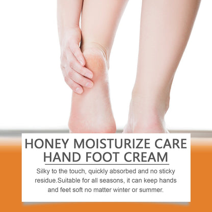 OceAura Honey Foot Moisturizing Anti-Crack Cream, Foot Moisturizing Repair Heel Body Skin Care Cream