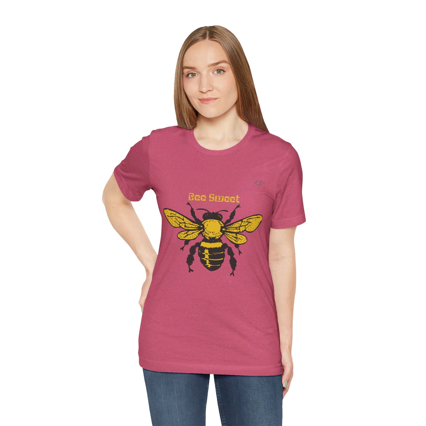 TS-012ML-24 women’s Bee shirt  Lover Gift Honeybee Art Design