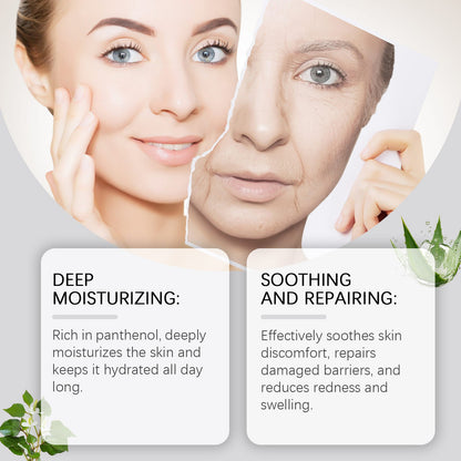Hoygi Heart Leaf Moisturizing And Soothing Cream, Relieves Dry Skin, Hydrates, Nourishes And Restores Skin Elasticity