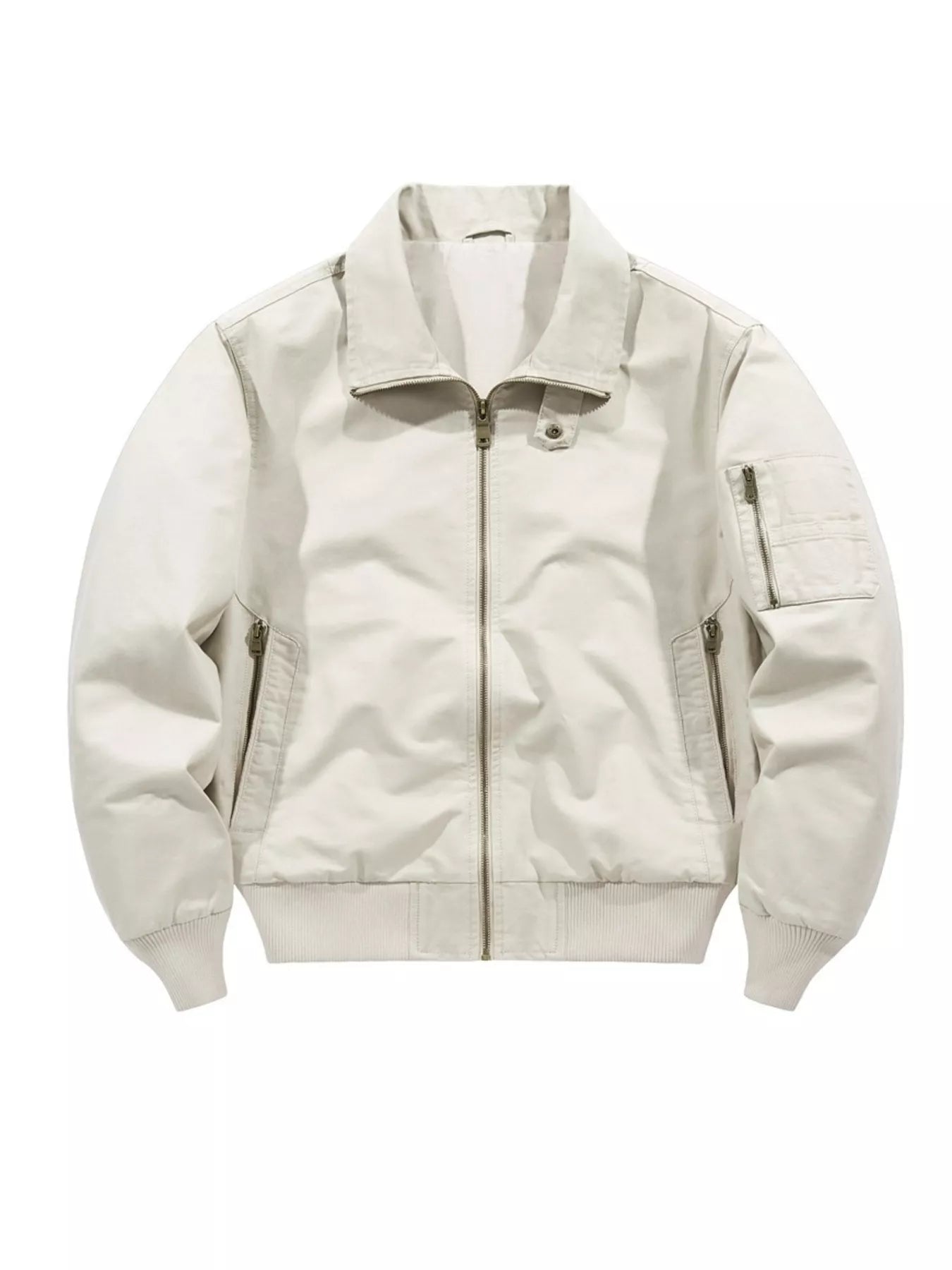 Men's Casual Lightweight Zip Up Jacket