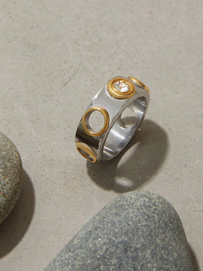Two-Tone Cutout Ring