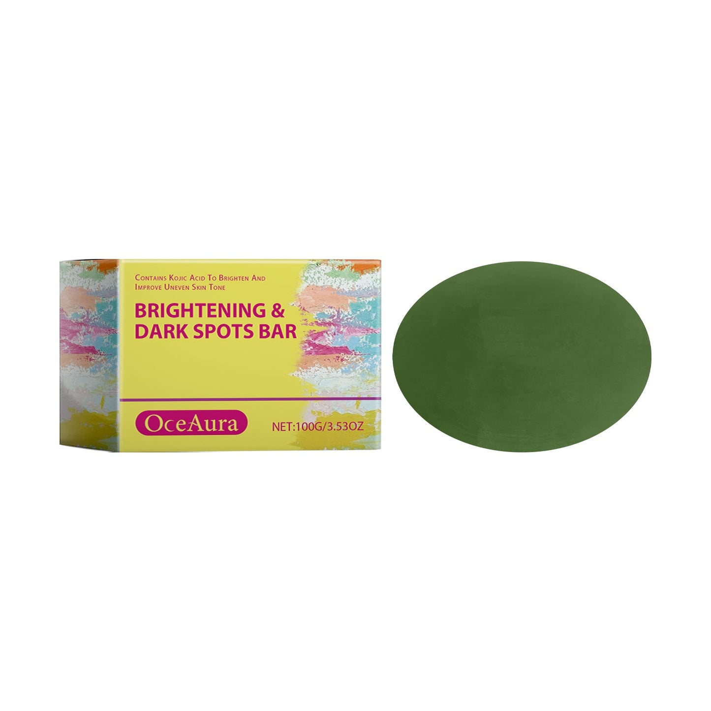 OceAura Brightening Soap, Gently Cleanses Body Skin Brightening And Moisturizing Daily Cleansing Care Brightening Soap