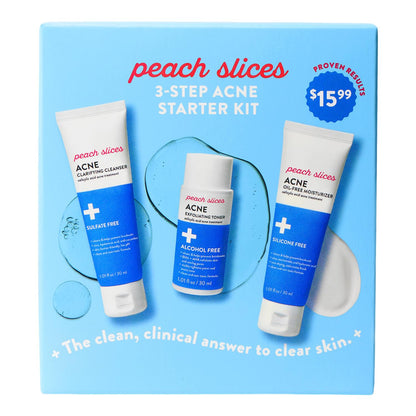 Peach Slices 3-Step Acne Starter Kit
