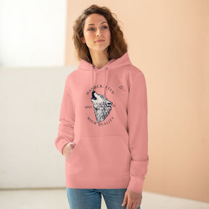 HD-052ML-24 Howling Wolf Hoodie Wolf Art Wilderness Howl Design