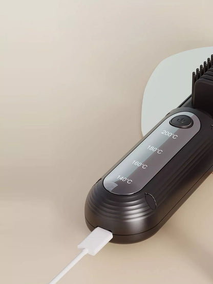 Heated Hair Straightening Comb
