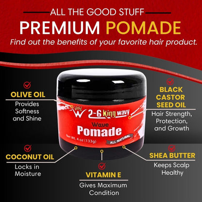 360 Wave Pomade for Hold, Shine & Moisture