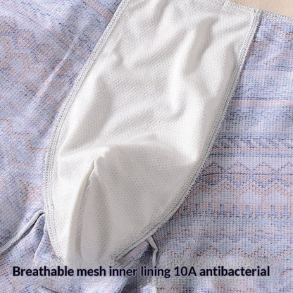 10A Mens Breathable Antibacterial, Trendy Cotton Underwear For Sports