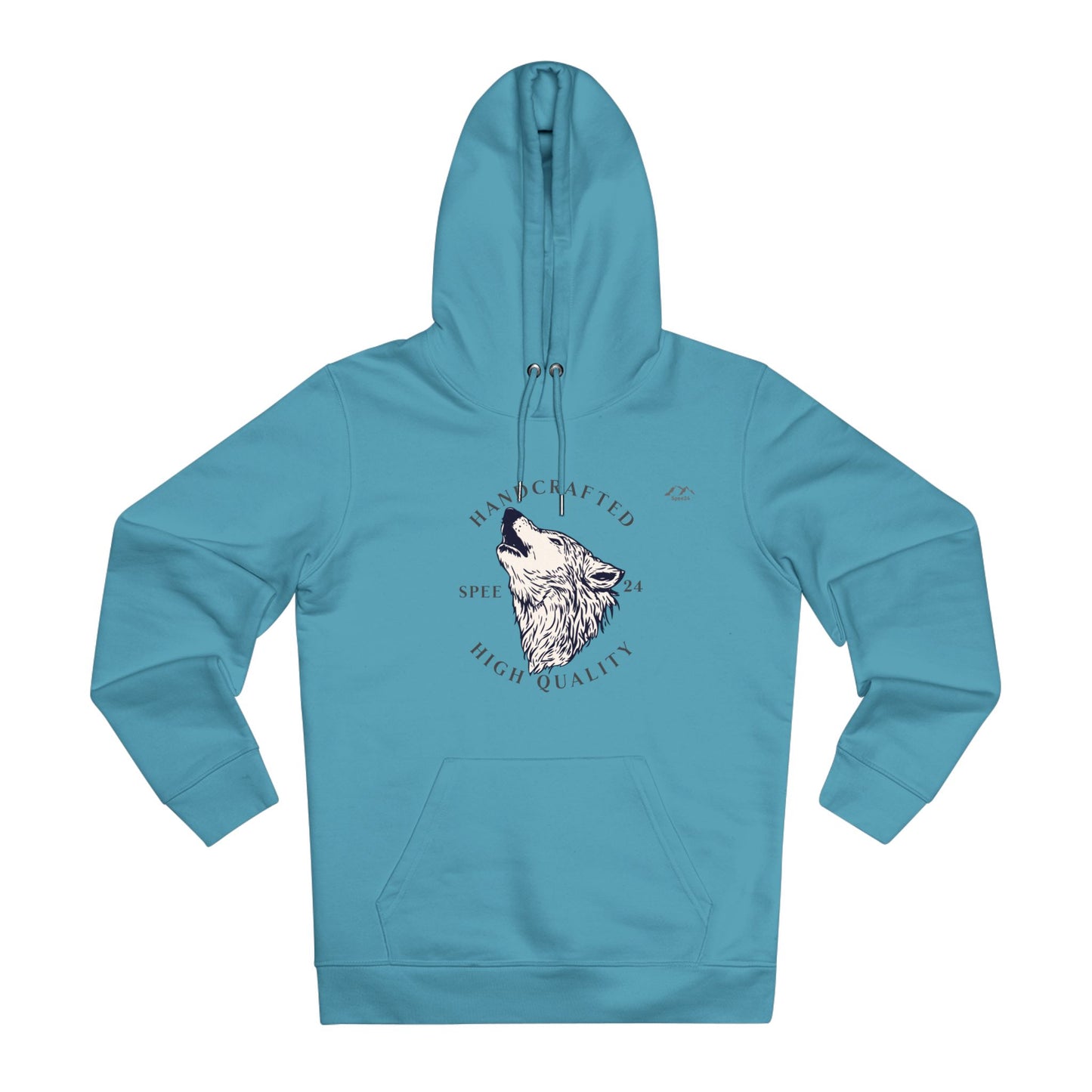 HD-052ML-24 Howling Wolf Hoodie Wolf Art Wilderness Howl Design
