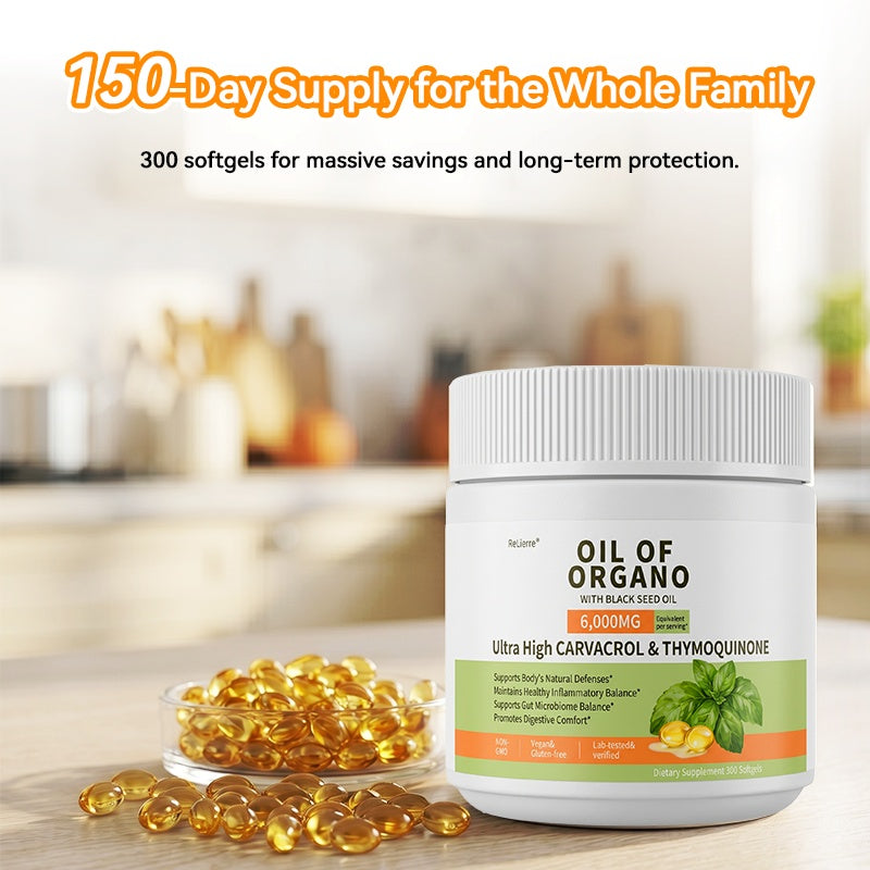 RELIERRE Oregano Oil Soft Capsules