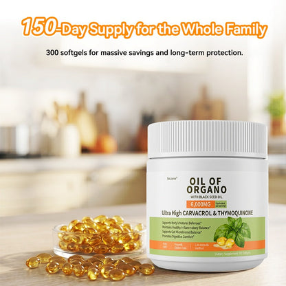 RELIERRE Oregano Oil Soft Capsules