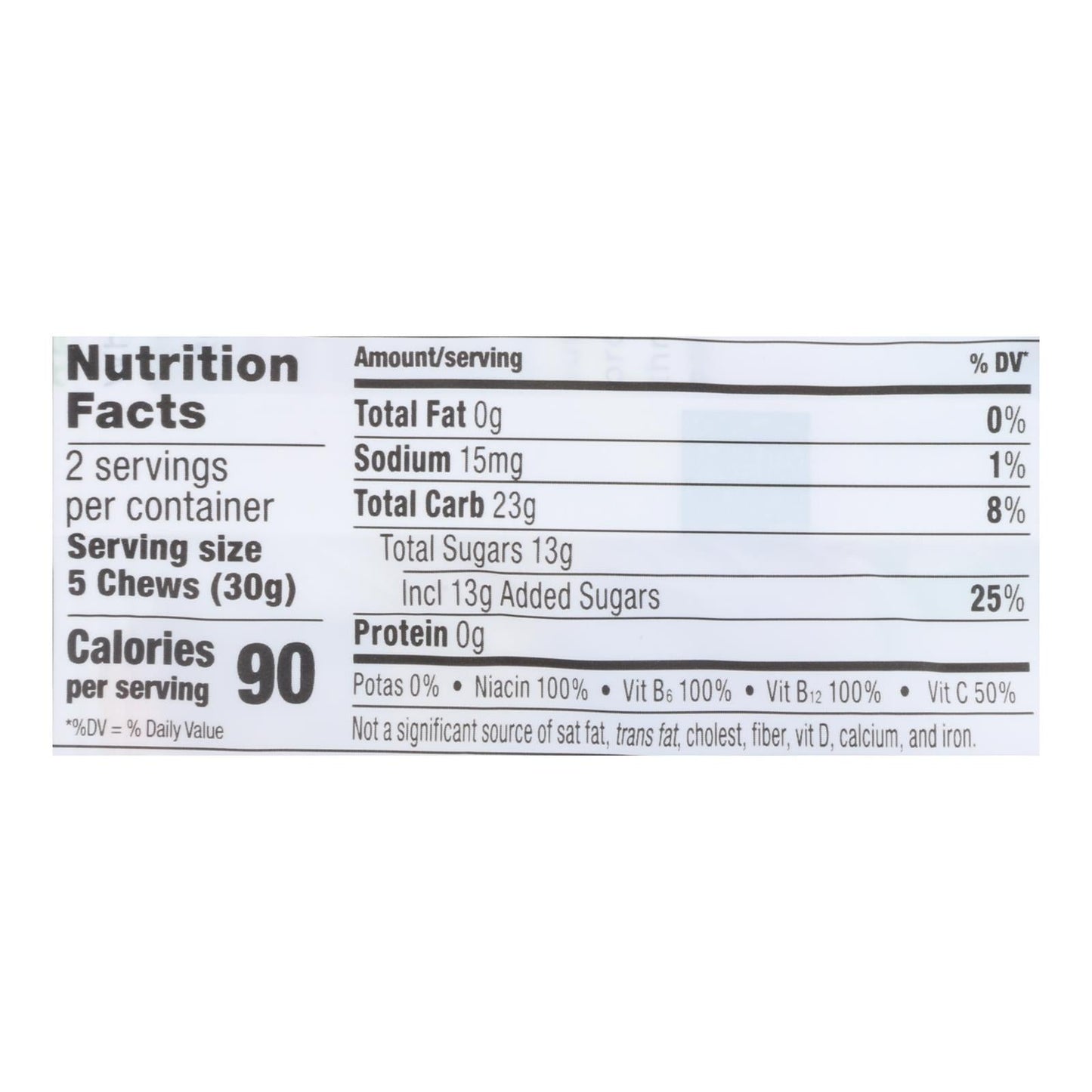 PROBAR Bolt Organic Energy Chews – Pink Lemonade, 2.1 oz (Case of 12)