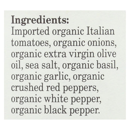 Organico Bello Spicy Marinara Sauce 25 oz – Organic Italian Tomato Pasta Sauce (Case of 6)