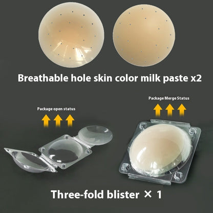 Anti Glare And Traceless Solid Silicone Nipple Patch