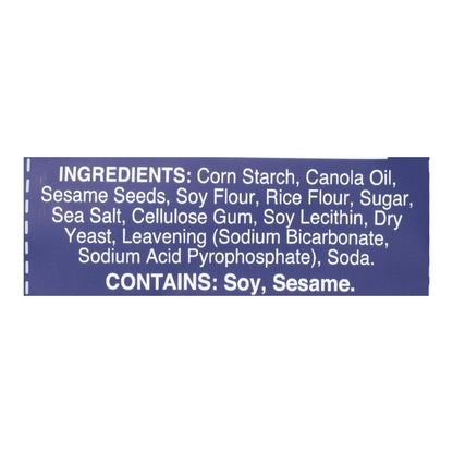 Gratify Pretzel Thins – Sesame Flavor, Gluten-Free & Vegan, 10.5 oz (Case of 6)