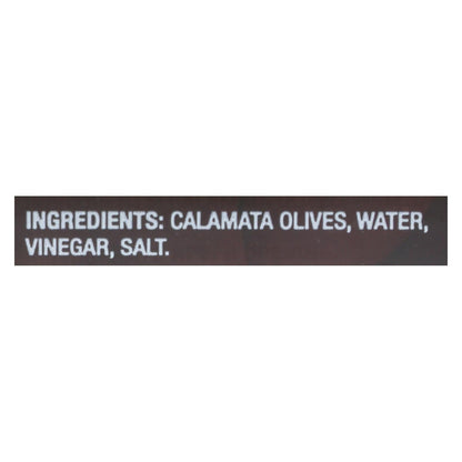 DeLallo Greek Calamata Pitted Olives – 5.3 oz (Pack of 6)