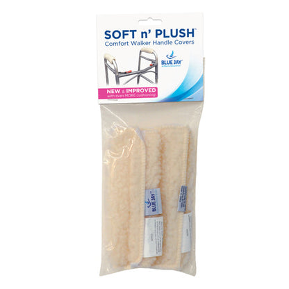 Soft n' Plush Fleece Walker Hand Grip Covers - Comfortable Mobility Aid Accessories