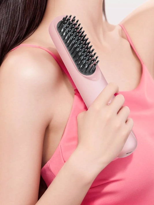 Portable Heated Straightening Comb