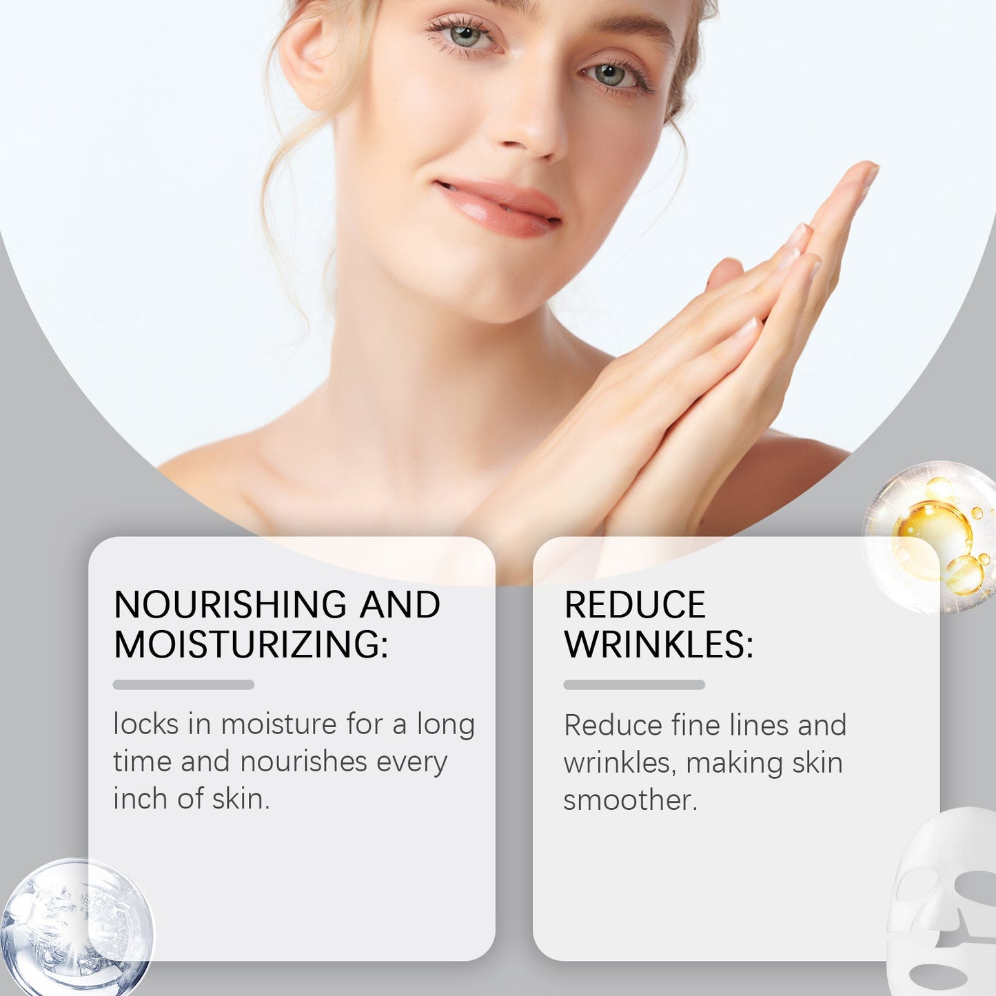 EELHOE  Collagen Moisturizing Mask (Bag) Skin Moisturizing And Hydrating Skin Care Patch Nourishing Mask