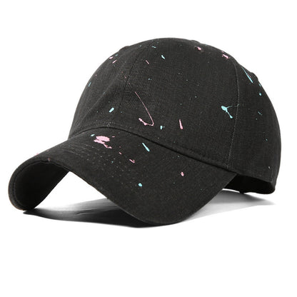 Splatter Paint Baseball Cap