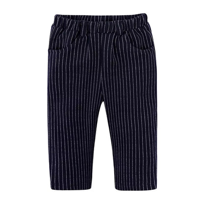 Children's Striped Vest and Pants Suit Set