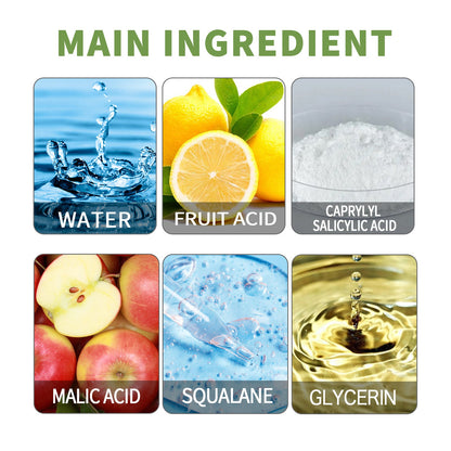EELHOE Acid Facial Exfoliating Gel Deep Clear Pores Blackheads Acne Whitening Skin Gel