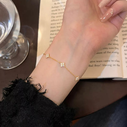 Clover Charm Bracelet